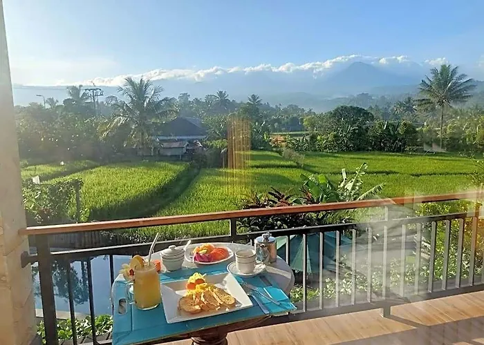 ホテル The Aroma Munduk - Honeymoon Rice Field View バリ島